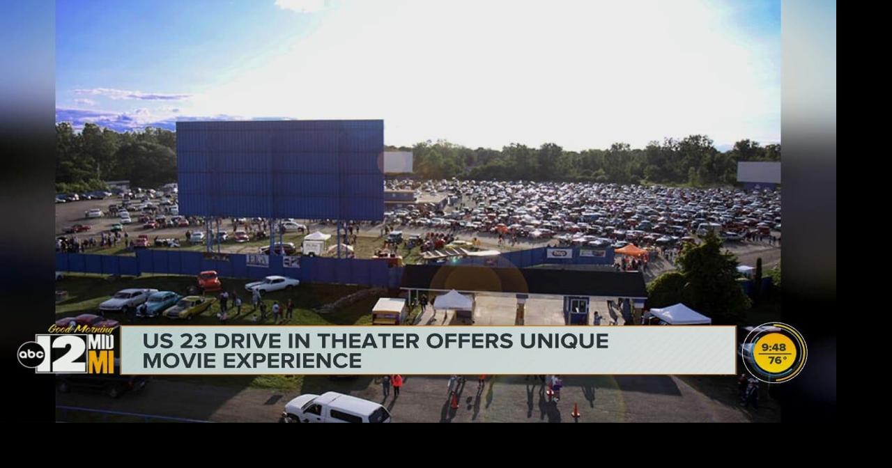 US 23 Digital Drive In Theater offers unique movie going experience ...