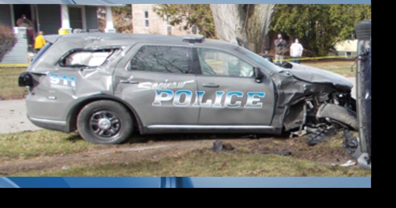 Fleeing suspect accused of crashing into Saginaw police car | Crime ...