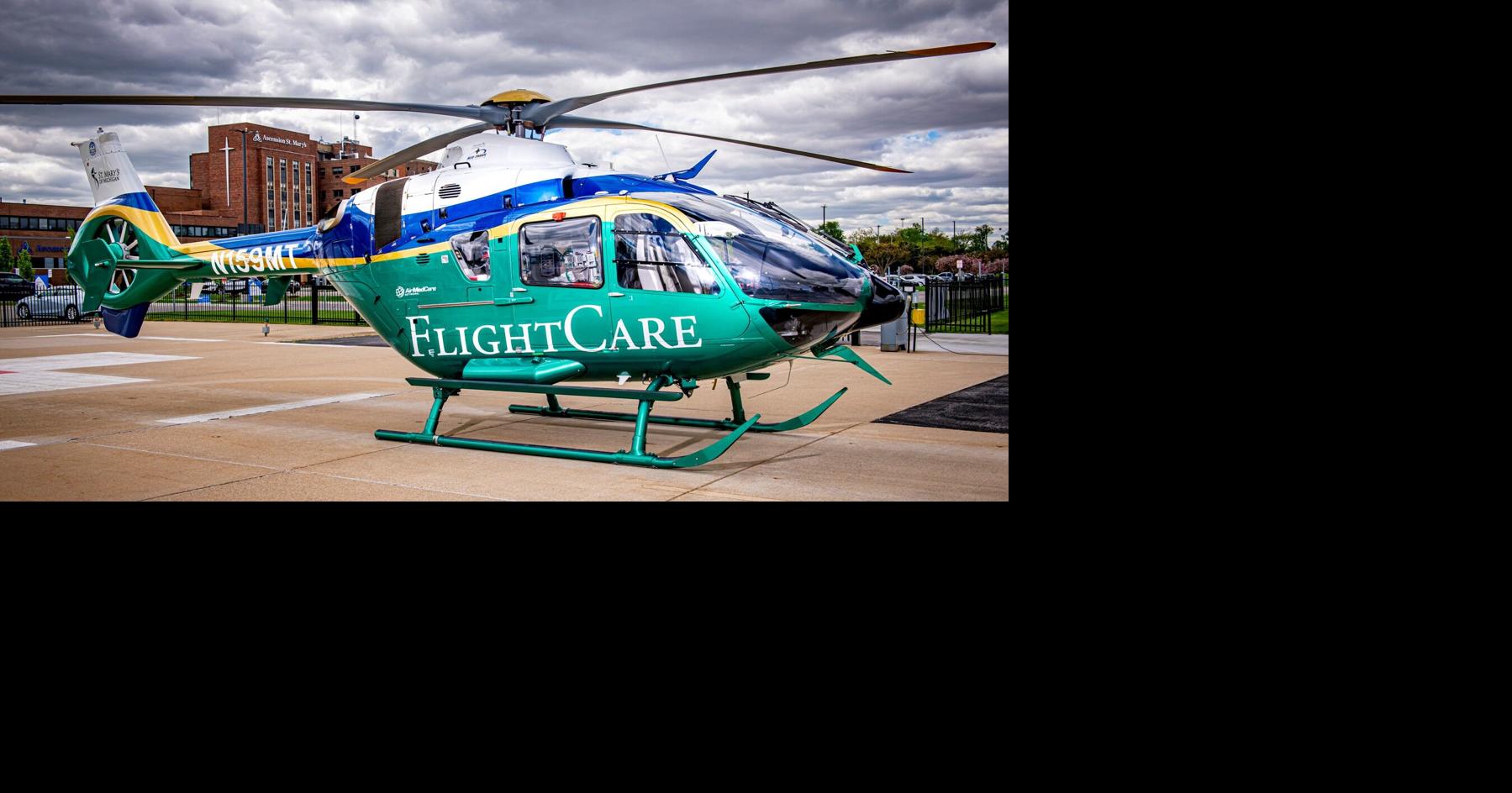 IN PHOTOS: Skyhealth helicopter trains in Wilton