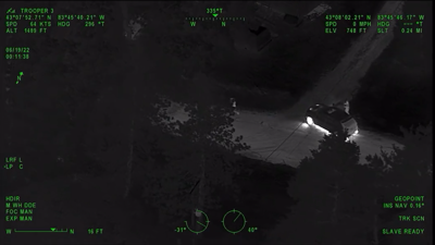 MSP helicopter helps Mt. Morris Twp. PD in pursuit