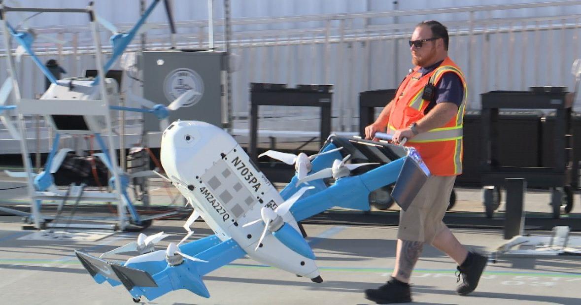 Amazon provides an up-close, inside look at new delivery drones