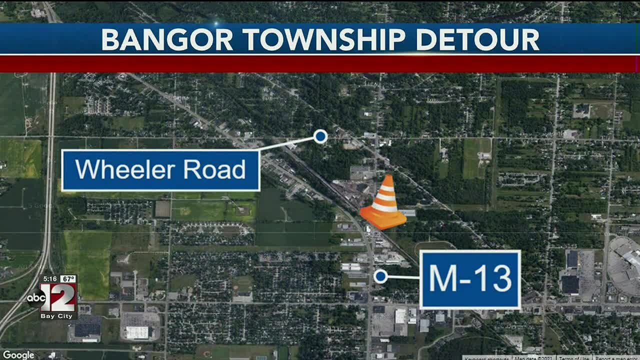 MDOT announces Bangor Township detour starting Friday Traffic