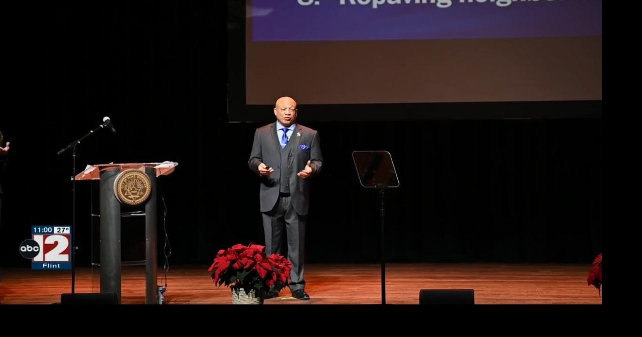 Flint mayor delivers fourth State of the City address | Local | abc12.com