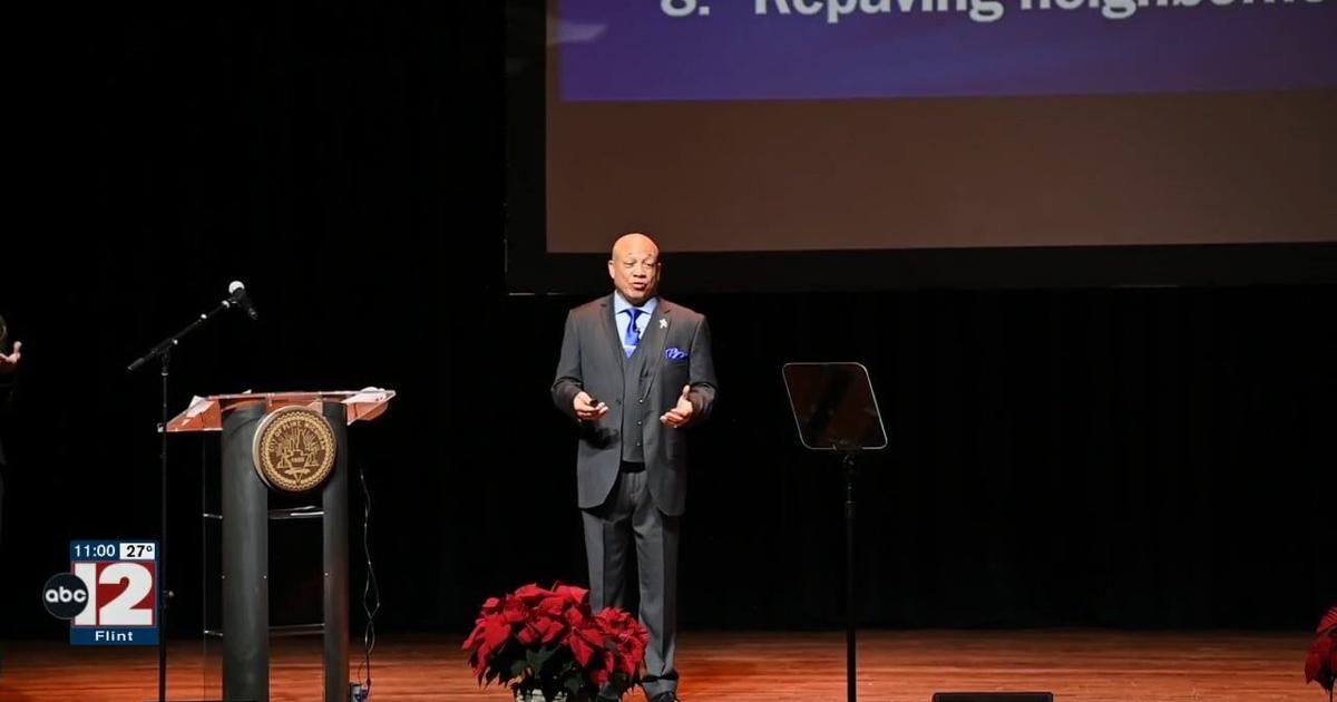 Flint mayor delivers fourth State of the City address | Local | abc12.com