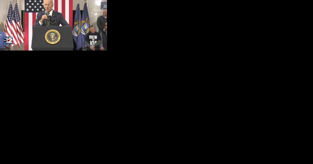 At Bay City semiconductor plant, Biden says unions 'built middle class' - Vimarsana News