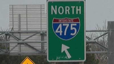 I-475 sign big