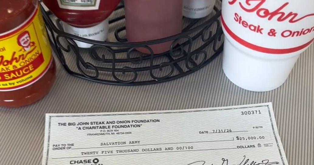 Big John Steak and Onion donates $25K to help Crystal Lake Apartment fire victims