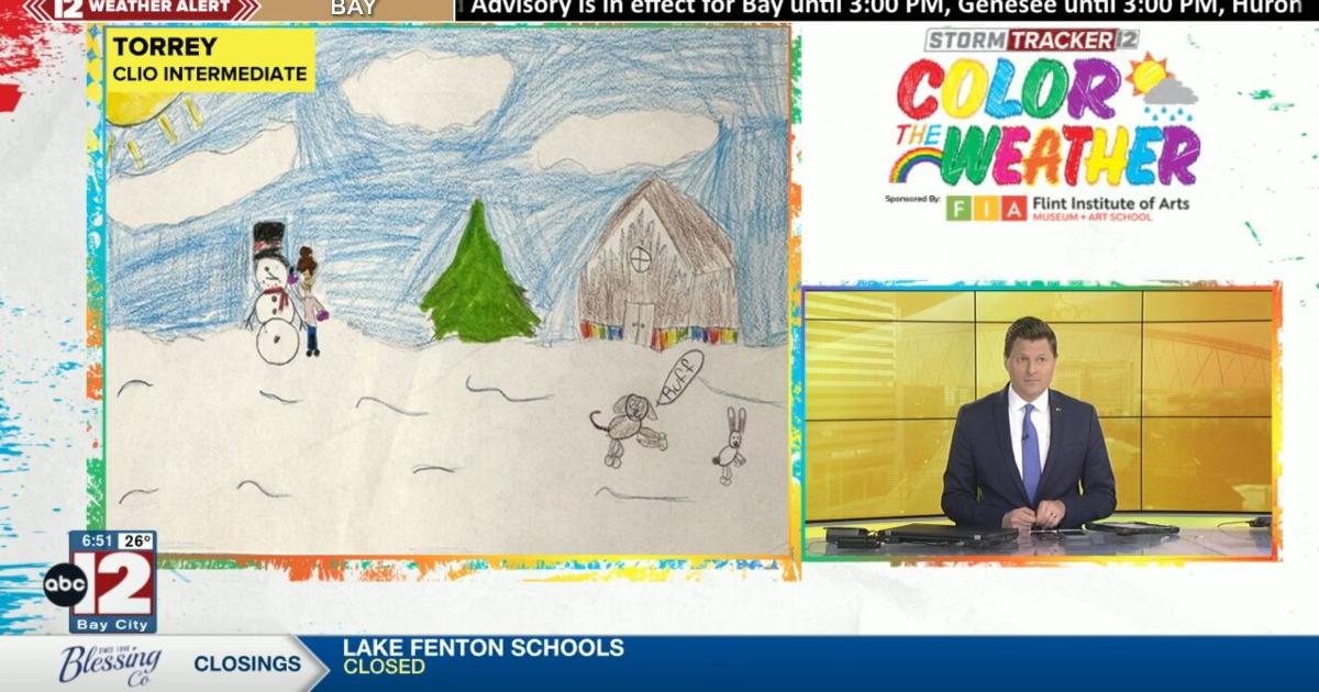 Torrey Color Color the Weather for March 6, 2025: Torrey | Color The Weather | abc12.com