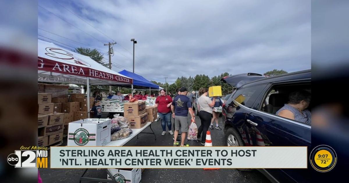 Sterling Area Health Center hosting food giveaways and health fair
