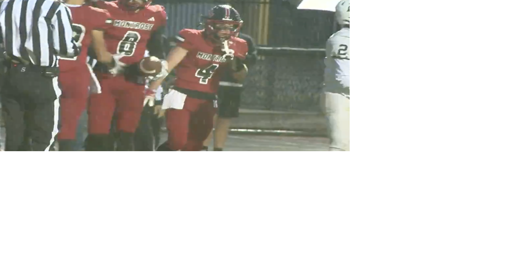 HS Football: Montrose defeats Mt. Morris, 20-6 | Sports | abc12.com