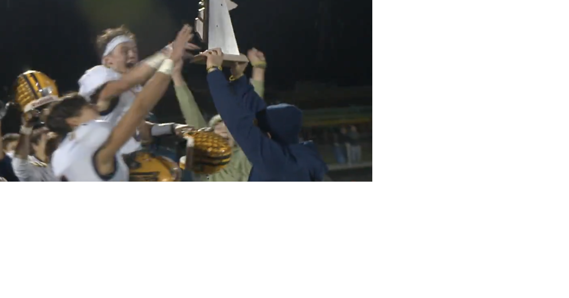 D8 District Final Dawe's 31yard field goal helps Ithaca defeat New