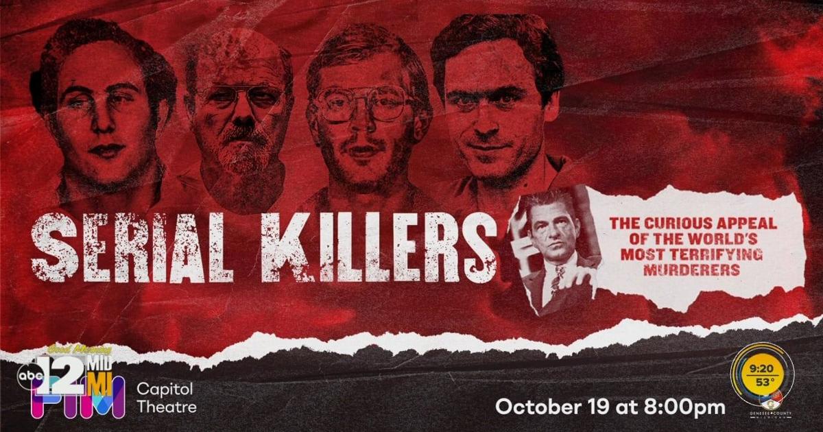 FIM to present 'Serial Killers with Dr. Scott Bonn' | Community | abc12.com