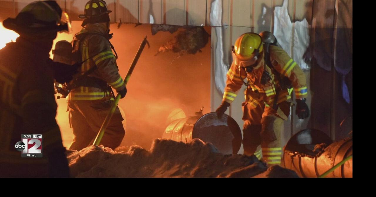 Probe continues into what caused Bay County carpet warehouse fire