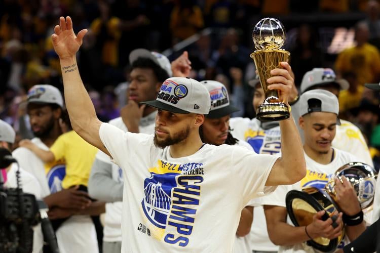 Curry, Thompson strike back for Warriors in NBA Finals