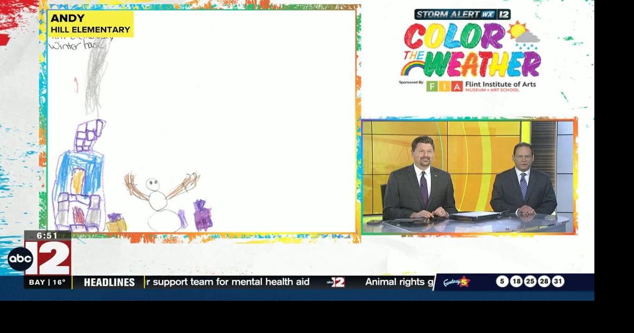 Color the Weather for Feb. 5, 2026: Andy | Color The Weather | abc12.com
