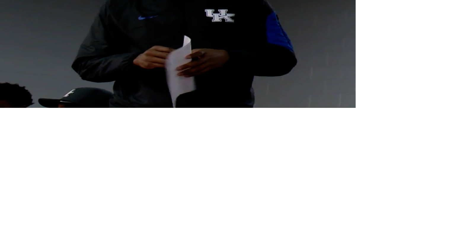 Former Kentucky and Beecher wide receiver Earnest Sander IV enters