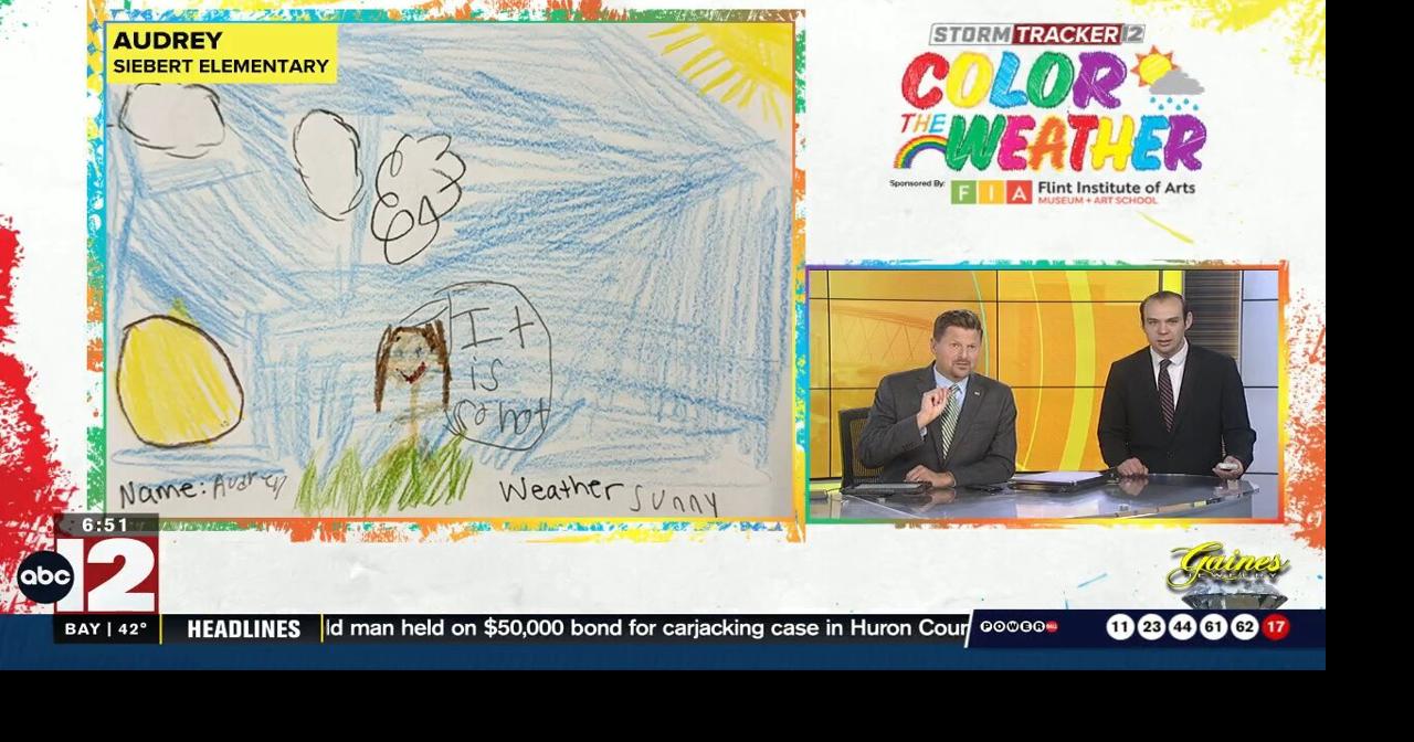 Color the Weather for Sept. 8, 2025: Audrey | Video | abc12.com