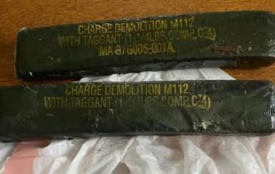 Flint man discovers military grade explosives concealed in a car door