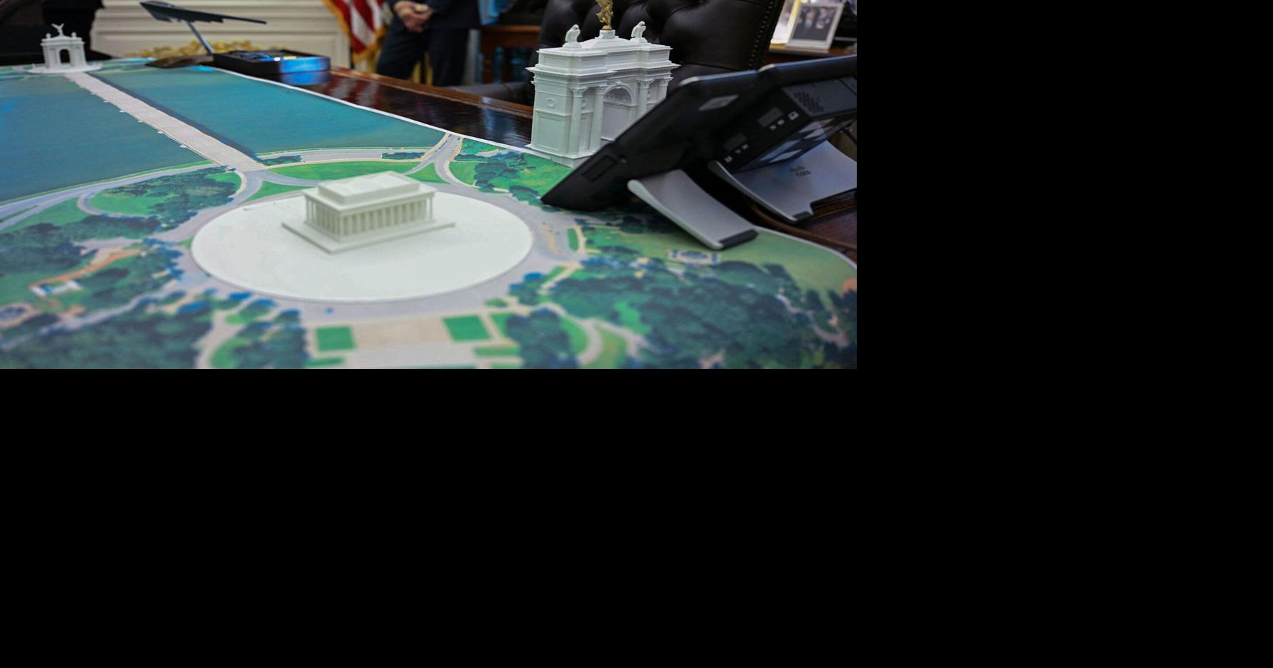 Trump envisions new arch monument in Washington, D.C.