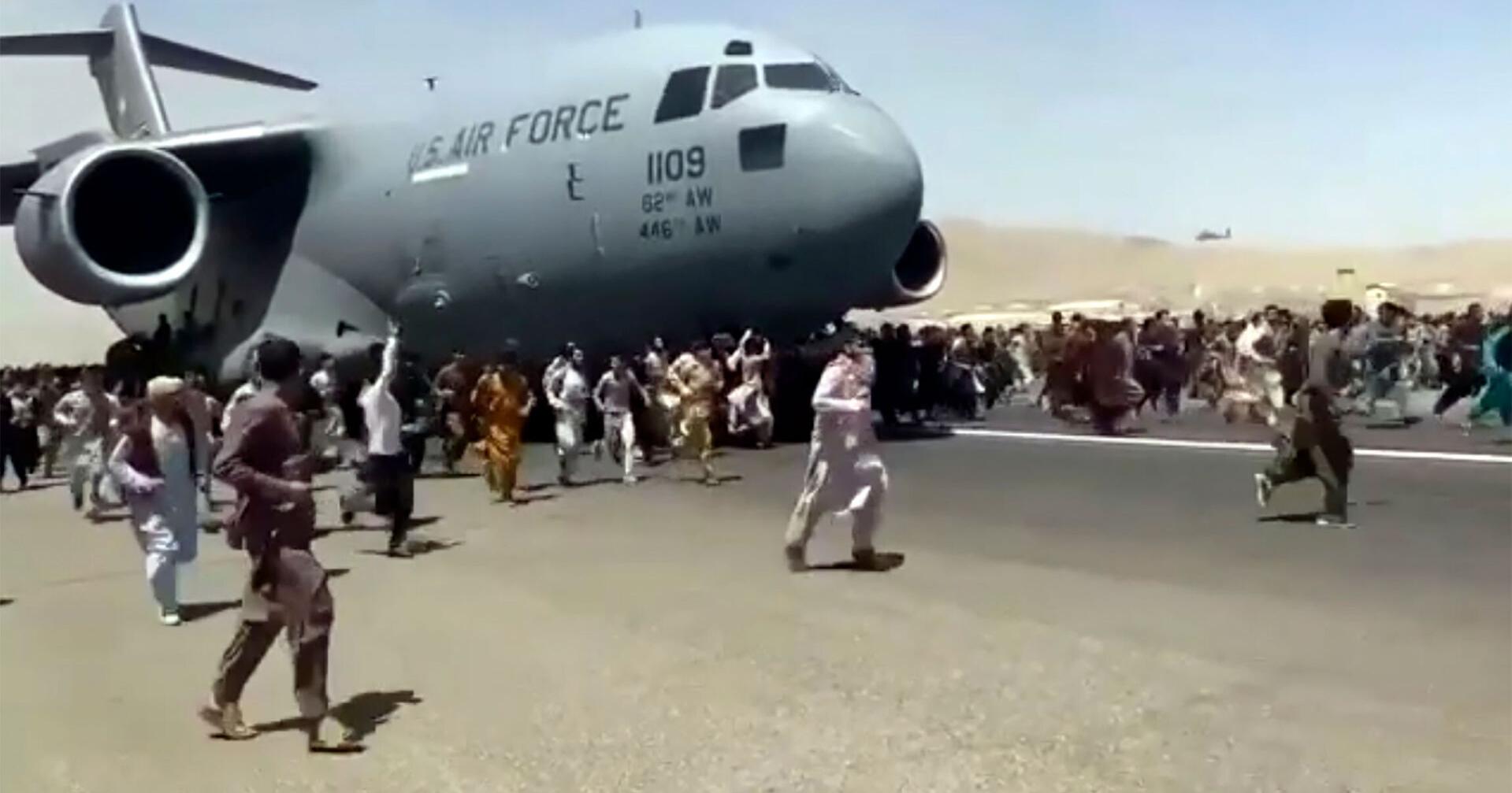 US Air Force clears crew after human remains found on plane after Afghan evacuation flight - Vimarsana News