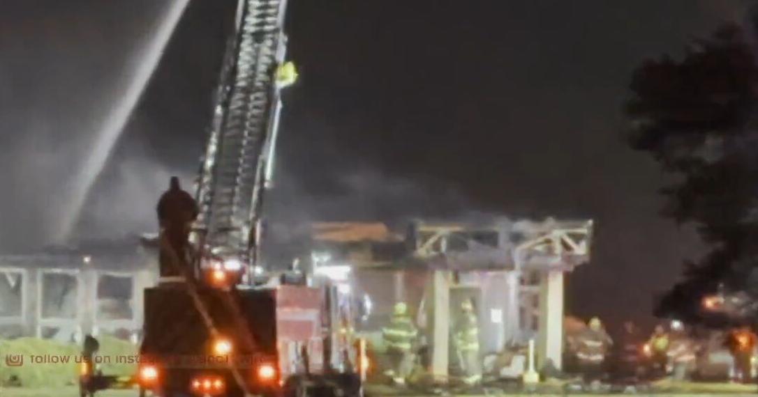 Doctors office burns near McLaren Bay Region hospital