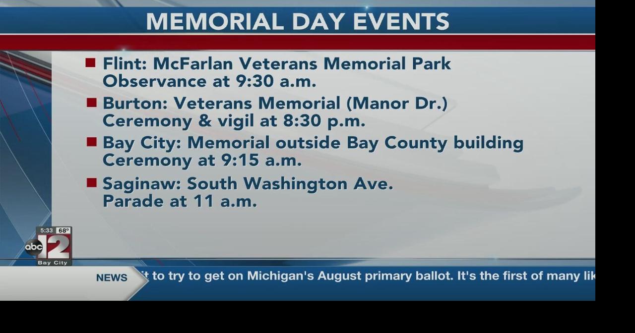 MidMichigan Memorial Day events Community