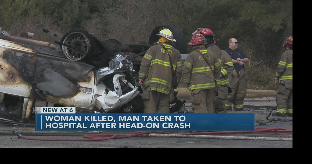Woman dead, man injured after headon crash in Mt. Morris Township Video
