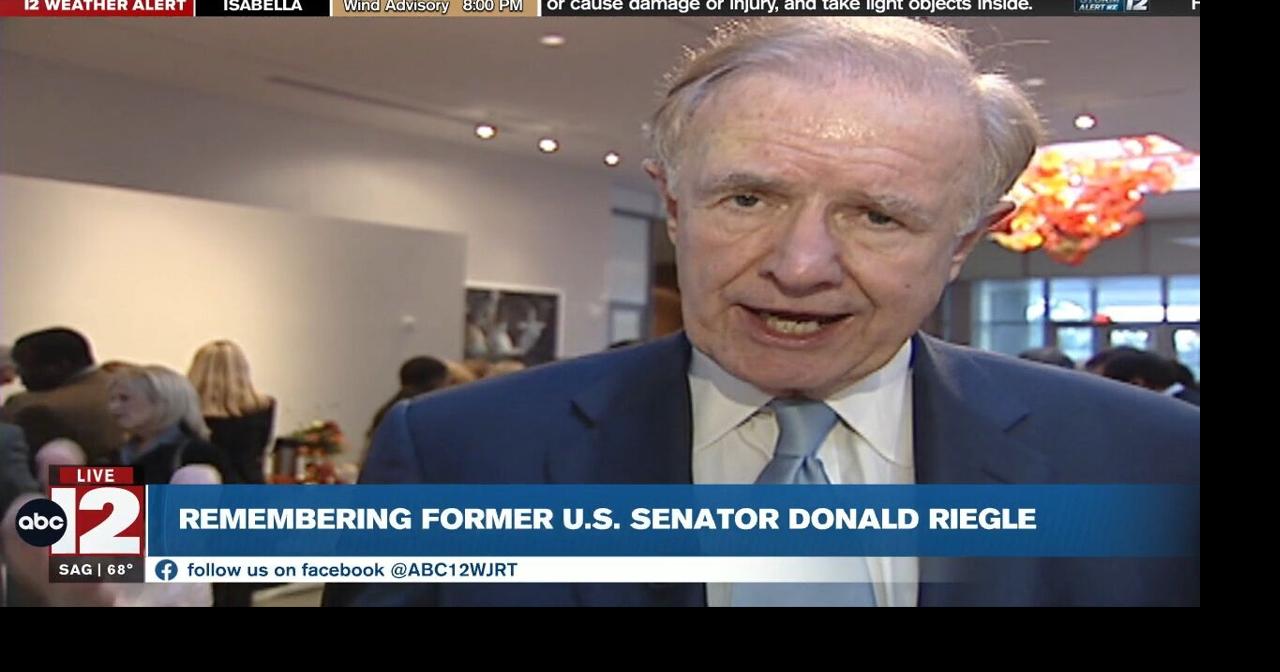 Former U.S. Senator Donald Riegle passes away at 88, remembered for human rights advocacy