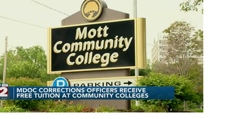 MDOC corrections officers to receive free tuition at any Michigan community college - Vimarsana News