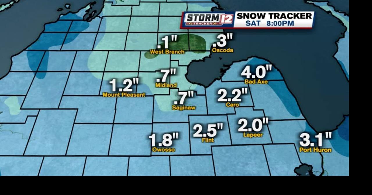 2 or 3 inches of snow expected along I-69 corridor Friday | Forecast ...