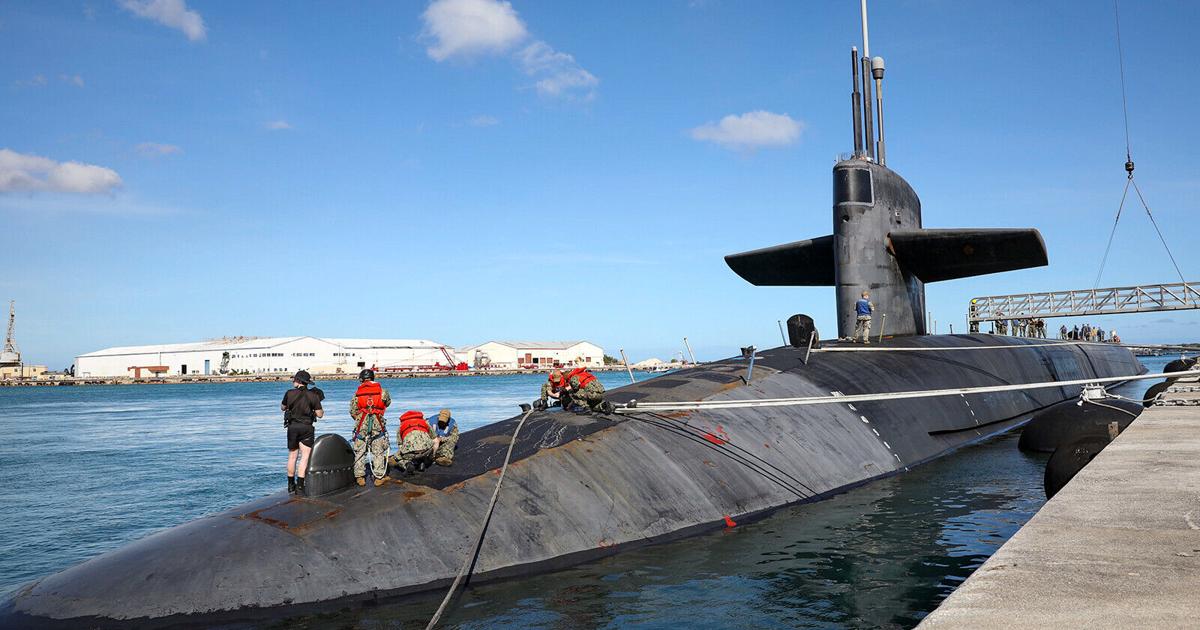 One of the US Navy's most powerful weapons makes a rare appearance in ...