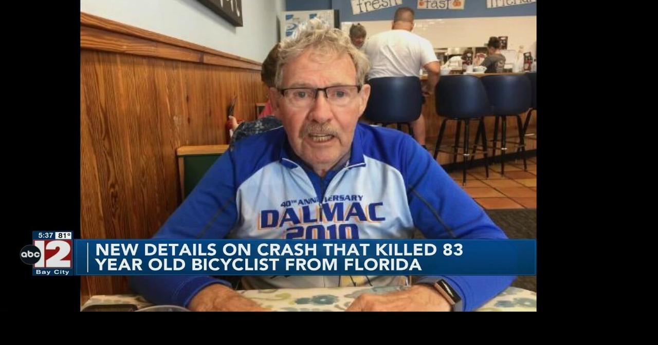 New details on Bay County crash that killed bicyclist, who was riding across the country – WJRT