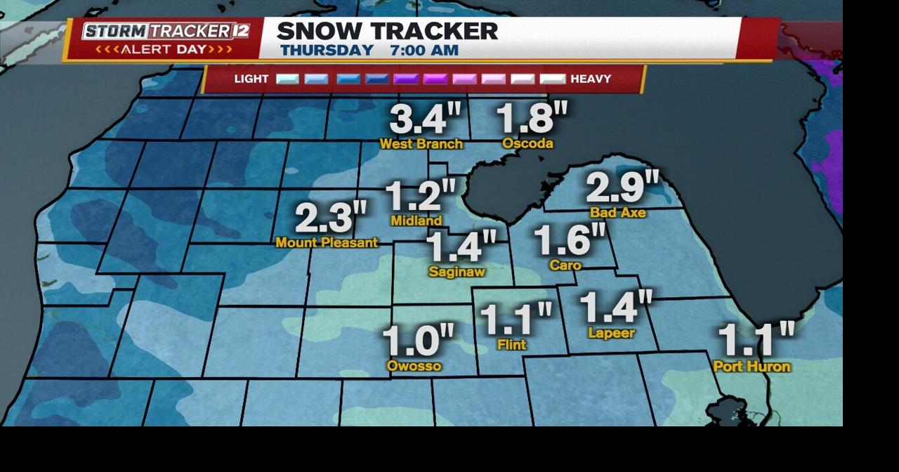 Alert Day: Mid-Michigan seeing wind-blown snow and bitter cold ...