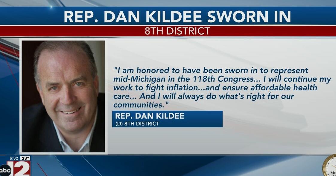 Kildee sworn into 118th Congress | | abc12.com