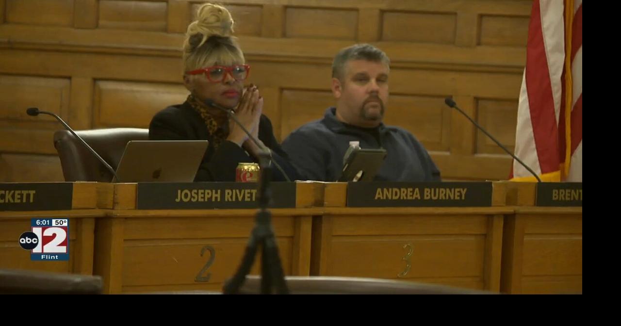 Bay City Commissioner Andrea Burney censured Video abc12 com