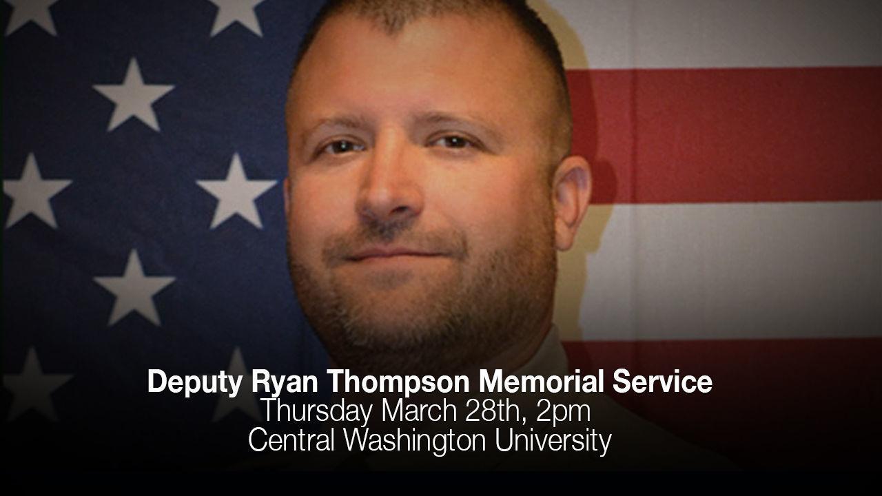 Deputy Ryan Thompson's family issues statement ahead of memorial