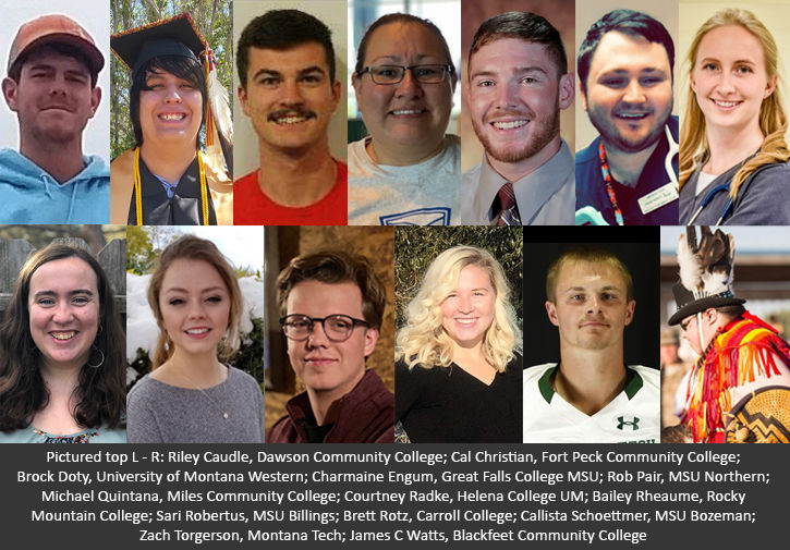 College students recognized for volunteer service to their communities