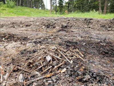 Johnson Canyon Road full of nails, use caution