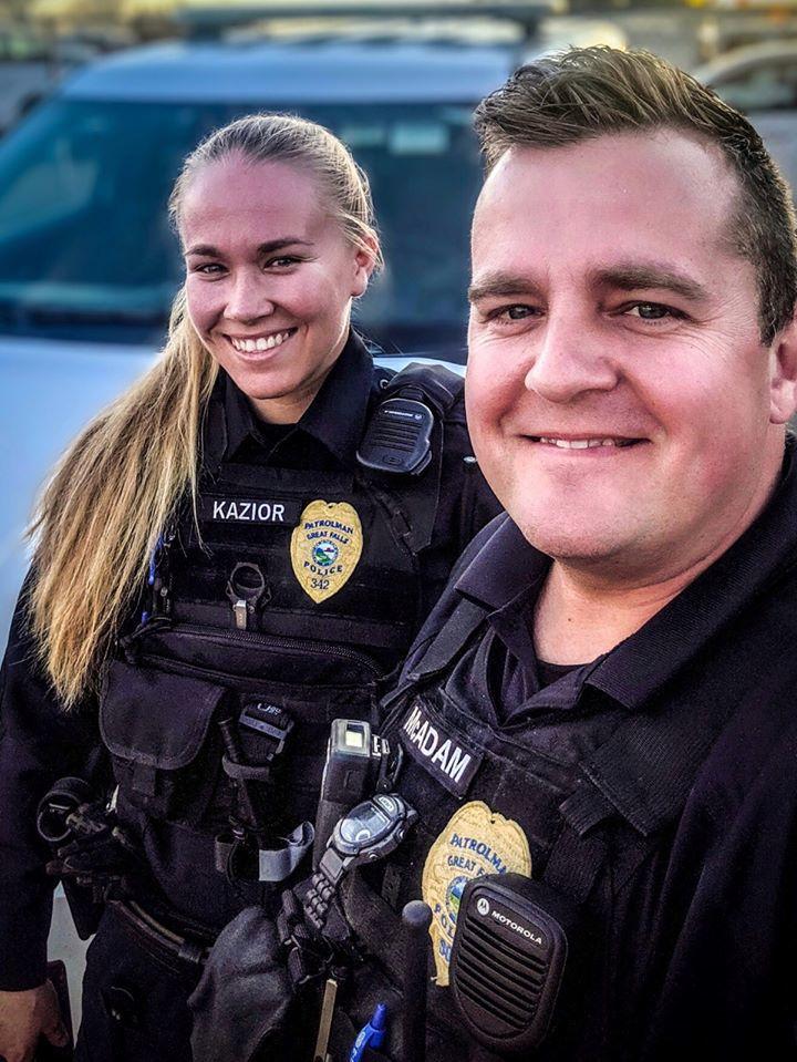 Great Falls Police Officers go above and beyond to help a family ABC