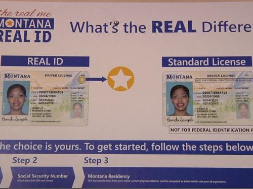Mt Driver License Examples REAL ID license applications now available to Montana drivers | ABC Fox ...
