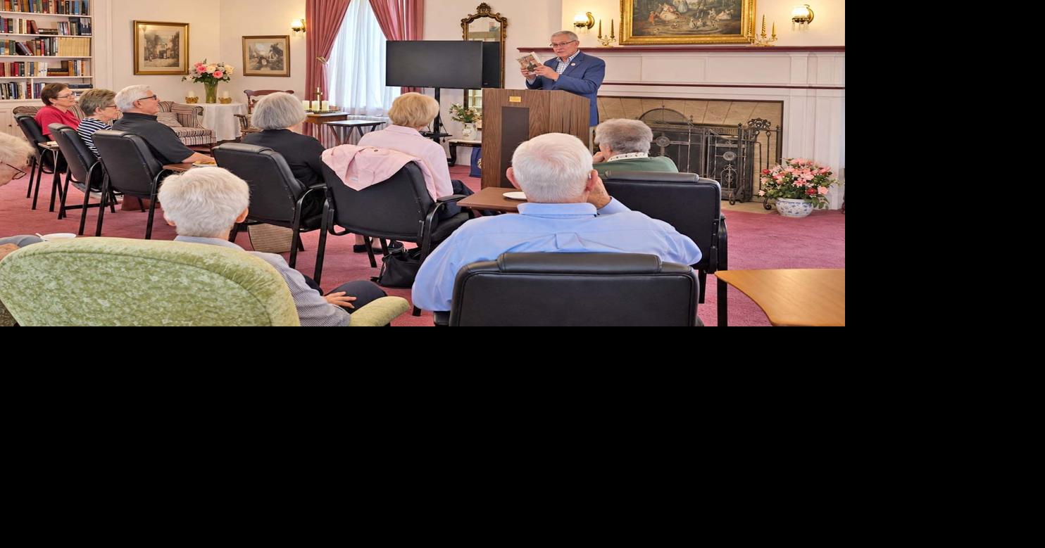 Mack Teasley gives book talk about the ‘real Eisenhower’