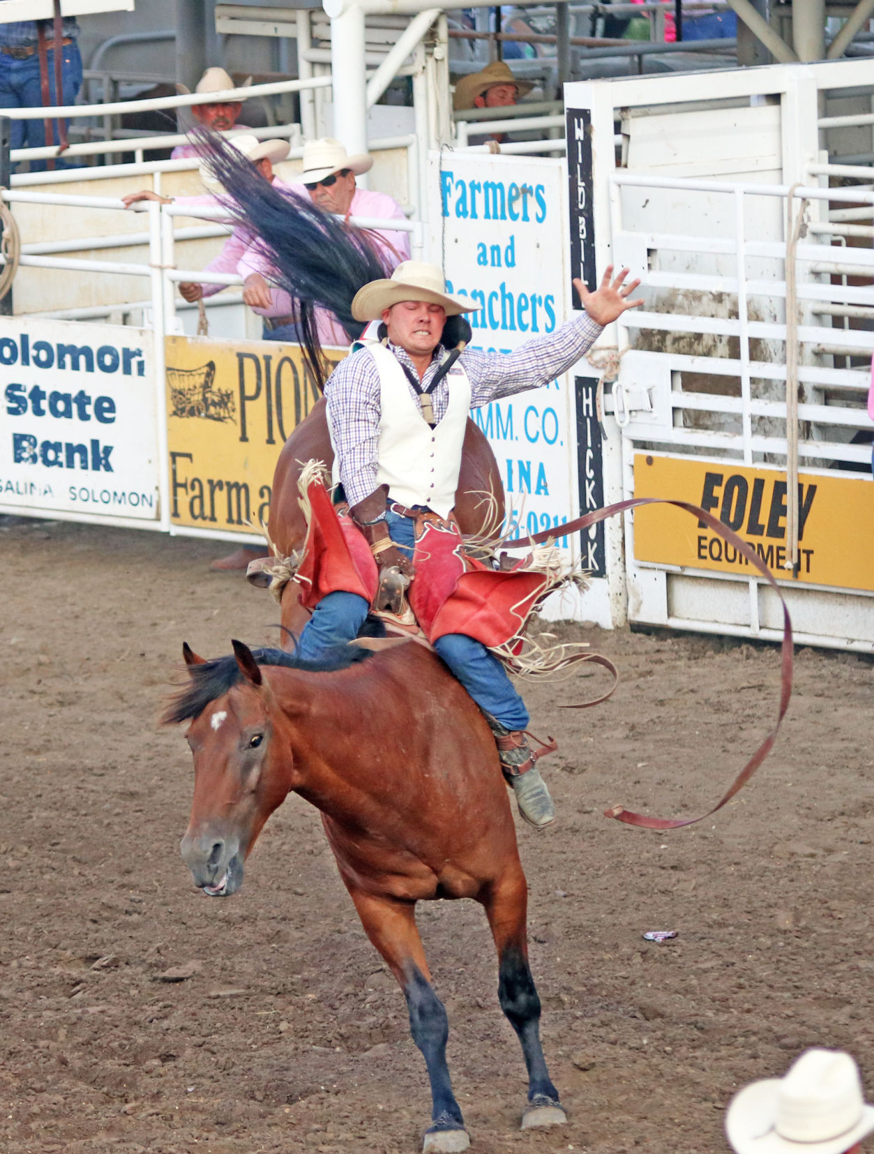 Abilene rodeo champs crowned Kansans take alts, Oklahoman wins