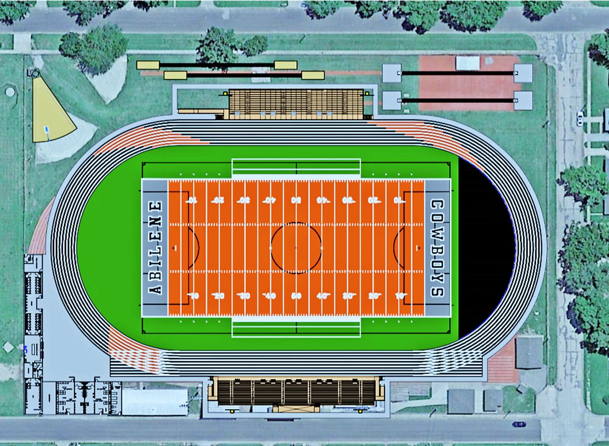 high school track layout
