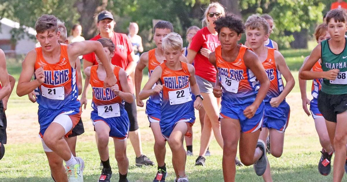 Abilene and Chapman middle school cross country results Sports