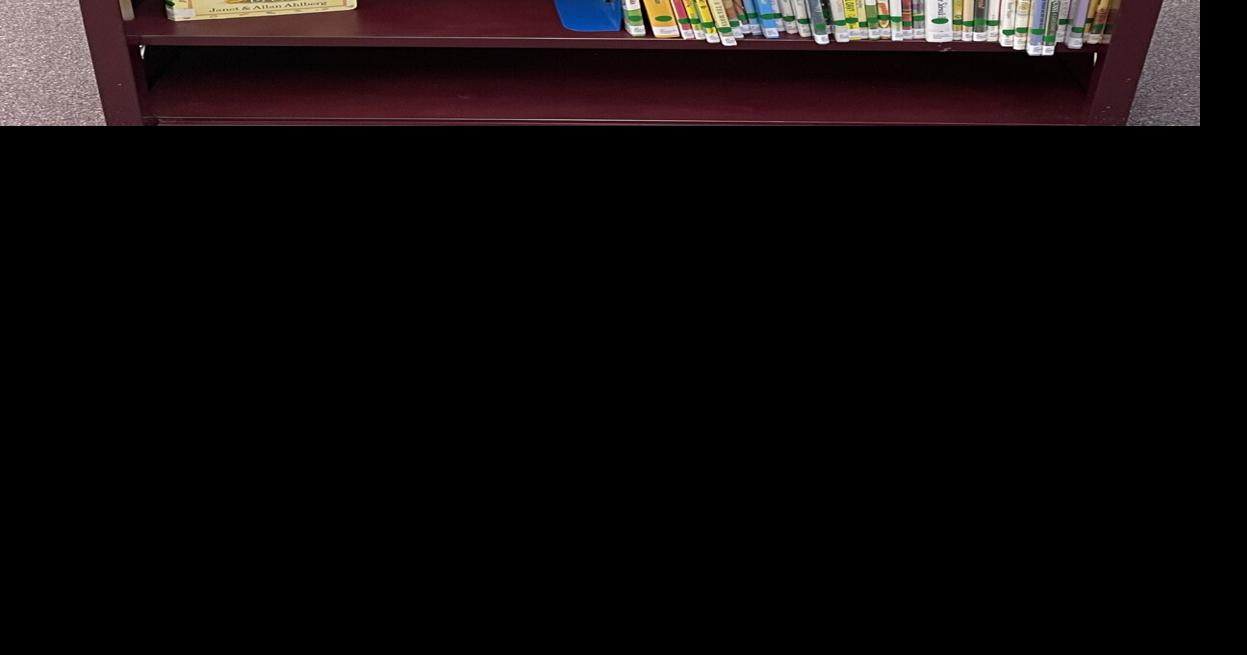 Herington Library displaying books they received