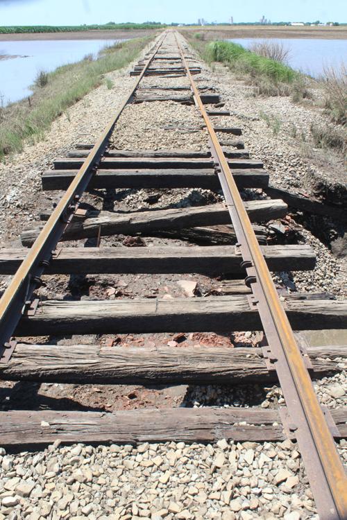 Damaged tracks