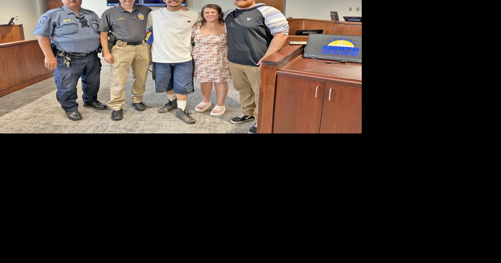 Dickinson County Recovery Court celebrates success of two graduates