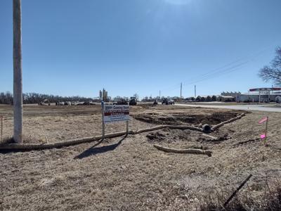 Ground work started on a 2.7-acre storage facility
