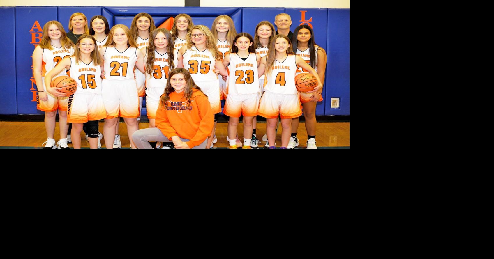 Abilene 7th Grade Girls Basketball Team Sports