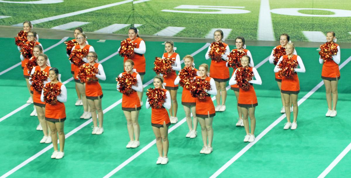 Abilene cheer squad in competition Sports